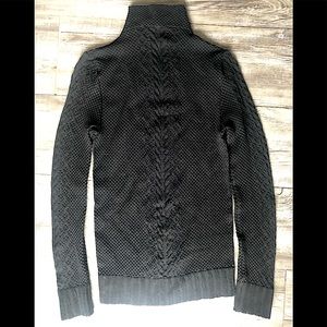 Black mock neck body con Sweater NWT